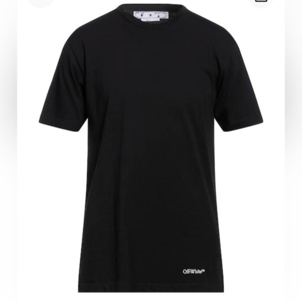 Off-White Black Scribble T-shirt M